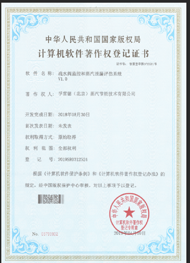 疏水閥監(jiān)控和蒸汽泄漏評(píng)估系統(tǒng)